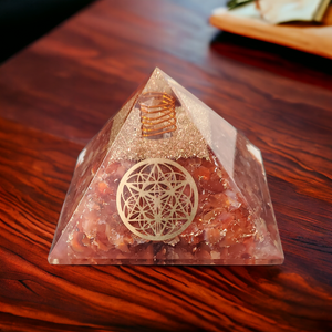 Orgonite Cornaline/ Carnelian Orgone