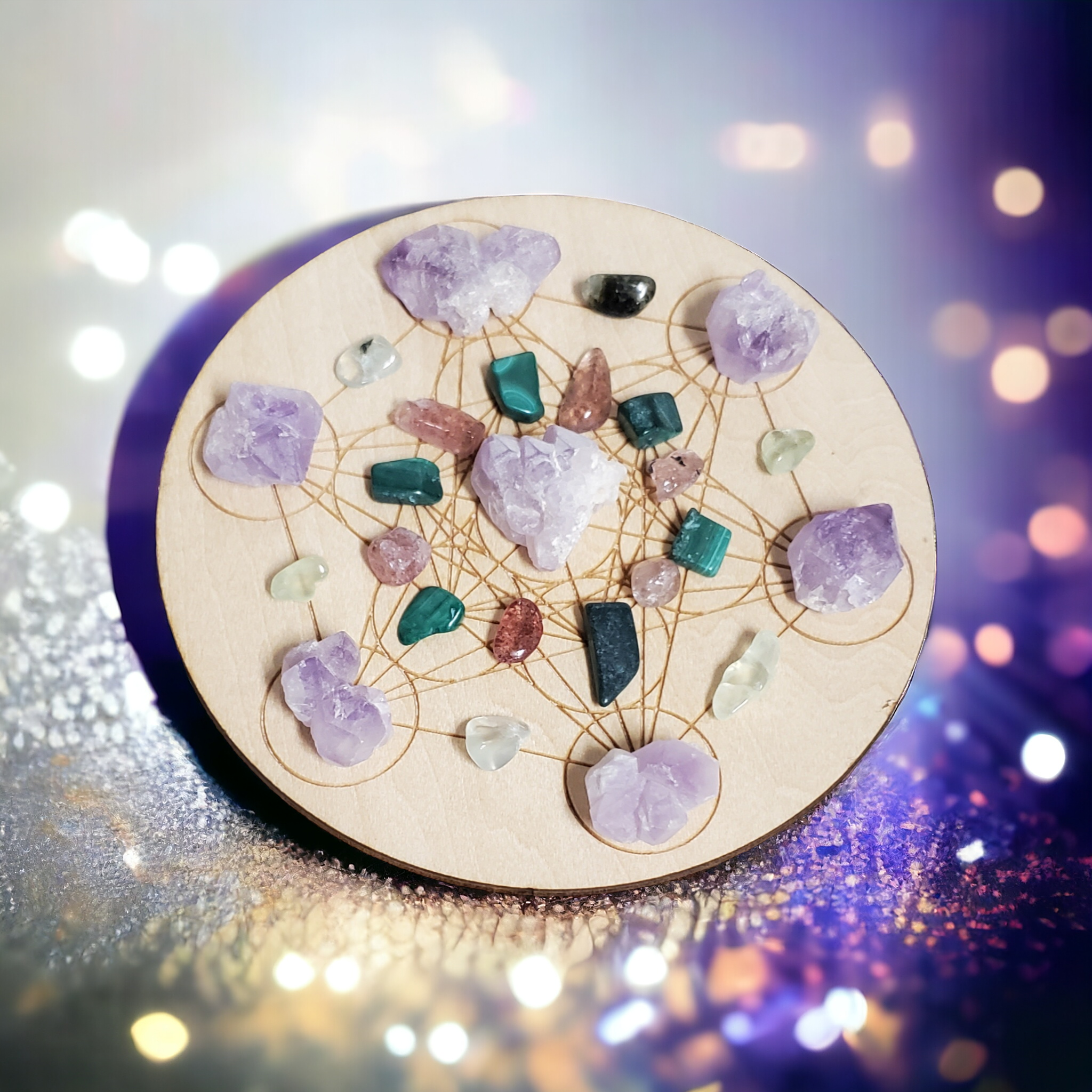 Mandala de Pierres/ Gemstone Mandala