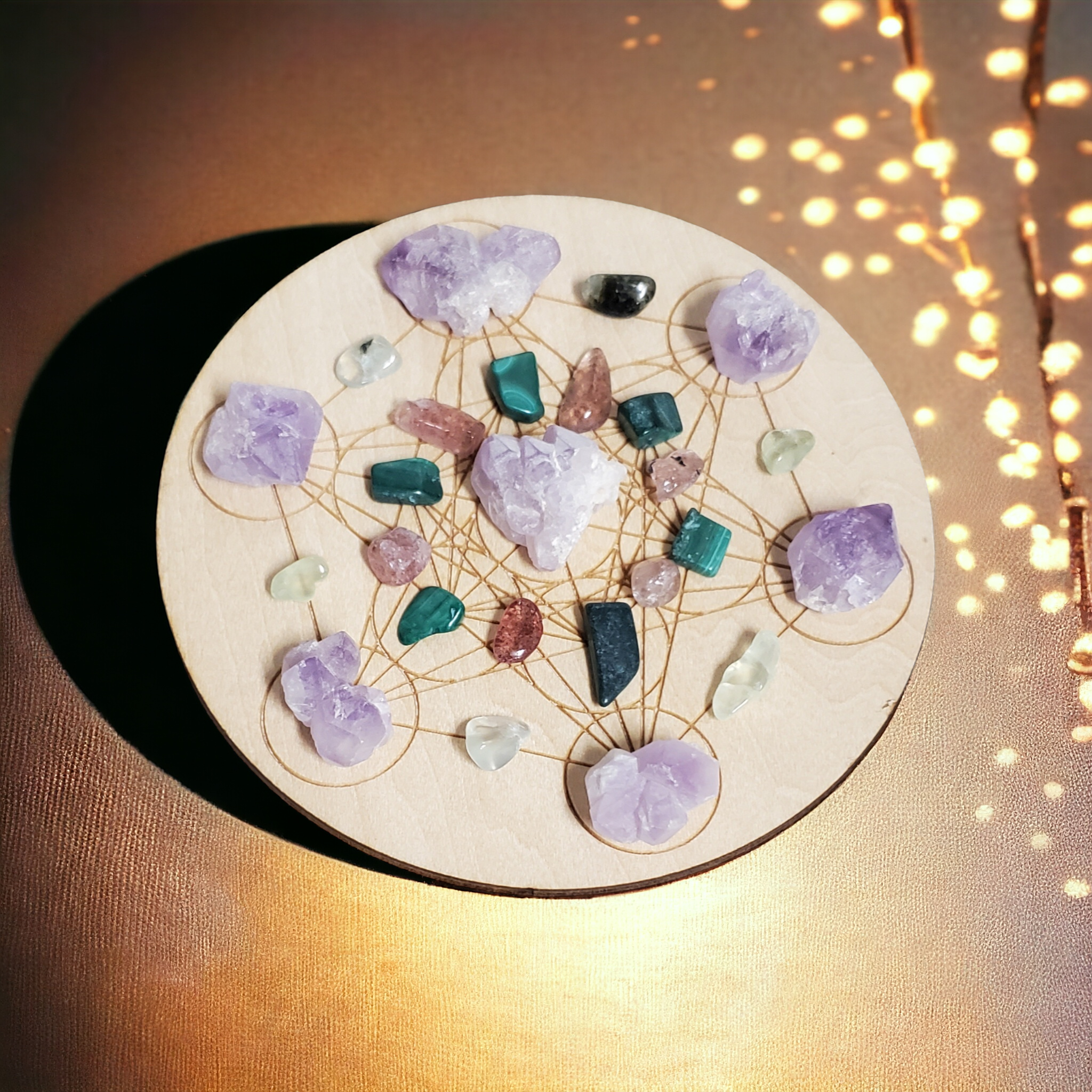 Mandala de Pierres/ Gemstone Mandala