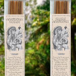 Encens Amérindien 'Cèdre'/ Amerindian 'Cedar' Incense