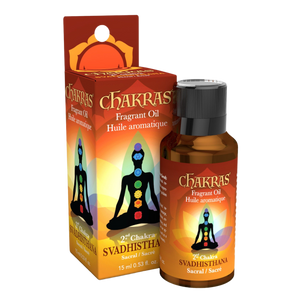 Huile Aromatique 2e Chakra 'Sacré'/ 2nd Chakra 'Sacred' Fragrant Oil