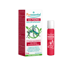 Roller Apaisant 'SOS Piqûre' 5ml (11 Huiles Essentielles)/ Roller Apaisant 'SOS Morsure &amp; Piqûre' 5ml (11 Huiles Essentielles)