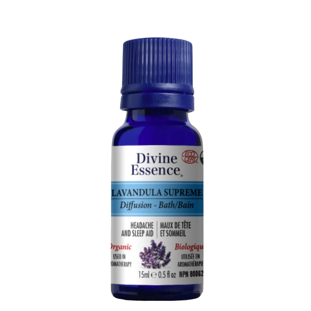 Huile Essentielle de 'Lavandule Suprème' Biologique/ Organic 'Lavandula Supreme' Essential Oil