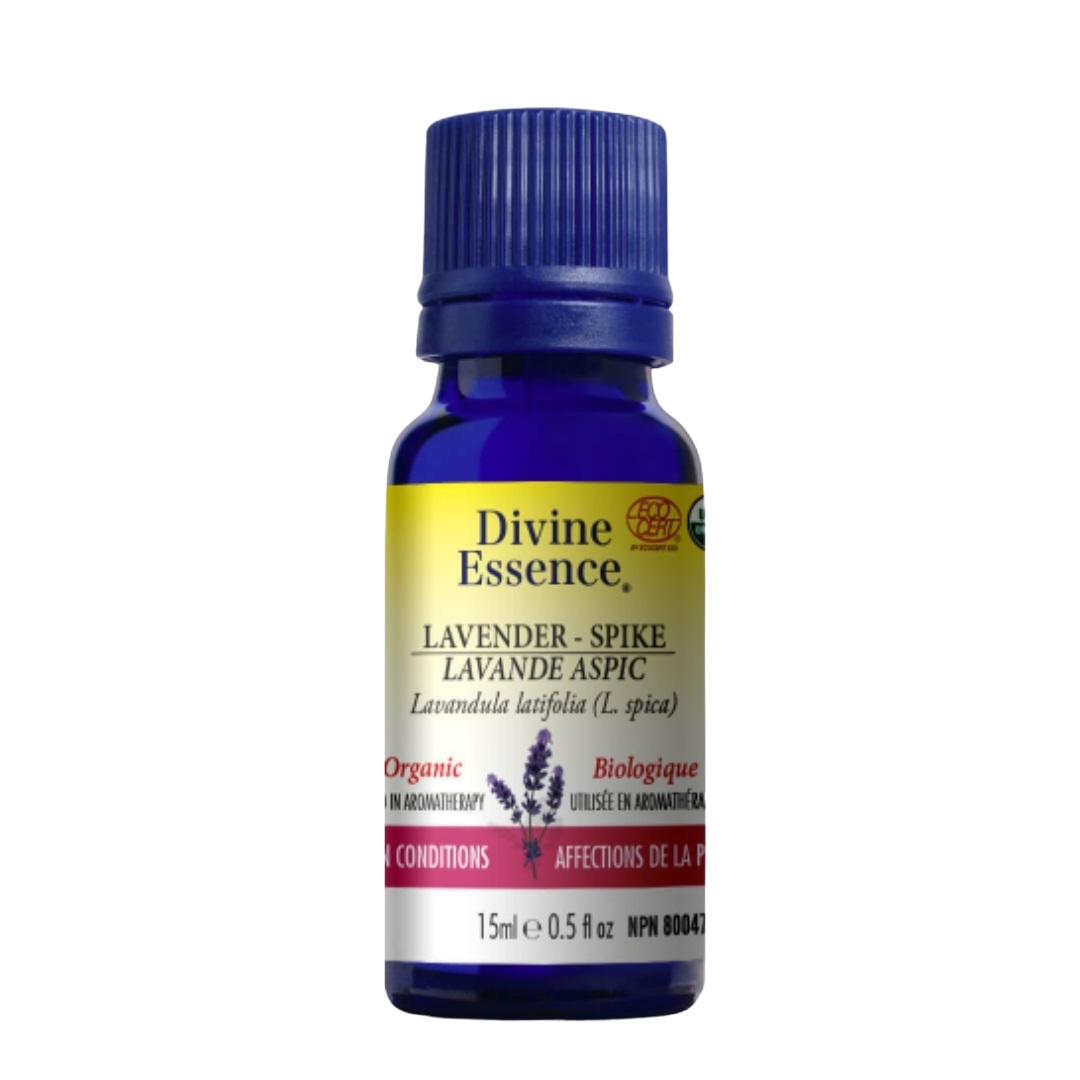 Huile Essentielle de 'Lavande Aspic' Biologique/ Organic 'Lavande - Spike' Essential Oil